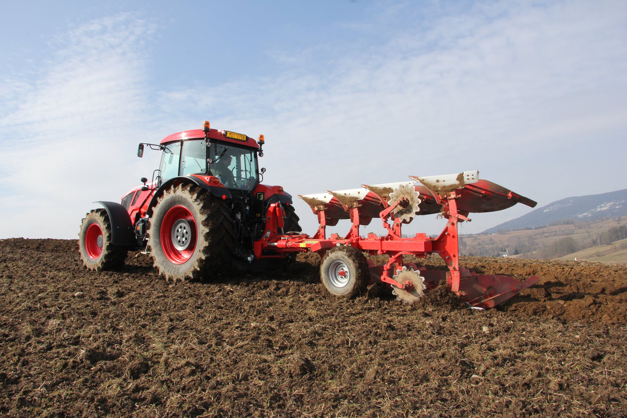 Оборотный навесной плуг OPALL-AGRI JUPITER II 120 (3 или 4 корпуса) - фото 1