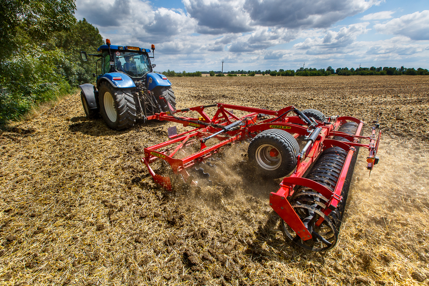 Дисковая борона (лущильник) полунавесная PEGAS II SM (OPALL-AGRI, ЧЕХИЯ)  - фото 1