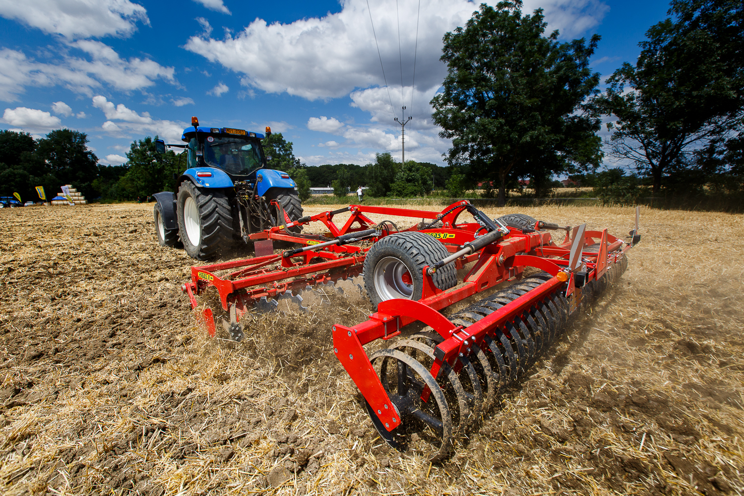 Дисковая борона (лущильник) полунавесная PEGAS II SM (OPALL-AGRI, ЧЕХИЯ)  - фото 1
